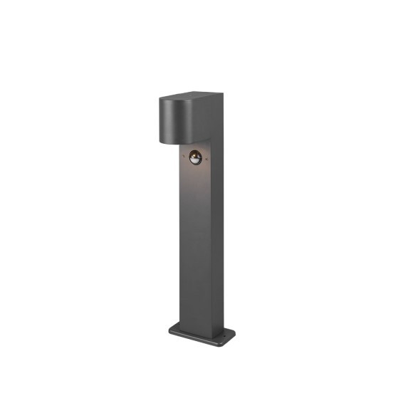 Trio 514260142 záhradný stĺpik s pohybovým čidlom Roya 1x35W | GU10 | IP44 - antracit