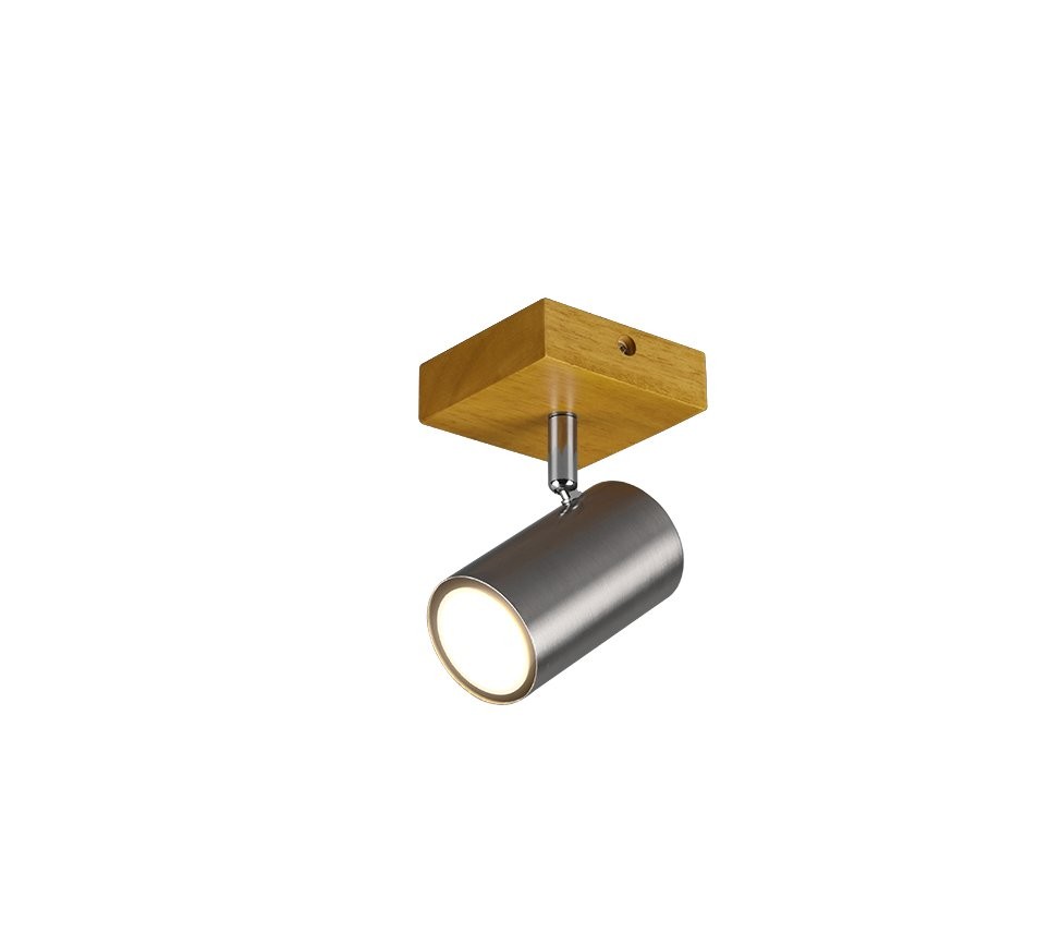Trio 812400107 prisadené stropné či nástenné bodové svietidlo Marley 1x35W | GU10 - matný nikel