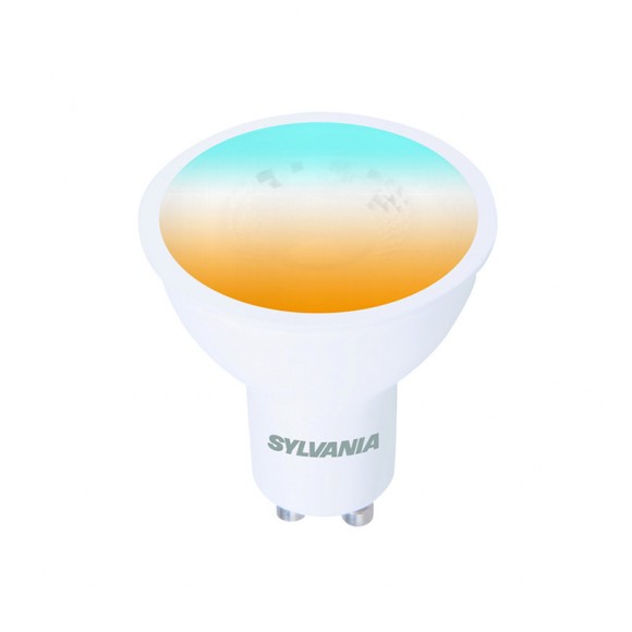 Sylvania 0028904 LED inteligentná žiarovka 1x5W | GU10 | 345lm | 2700-6500K- stmievateľná,Wi-Fi, biela