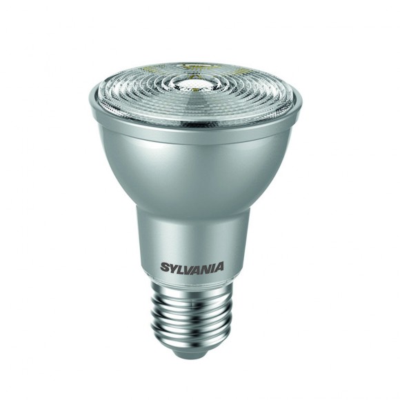 Sylvania 0029196 LED žiarovka 1x7,2W | E27 | 540lm | 3000K- strieborná