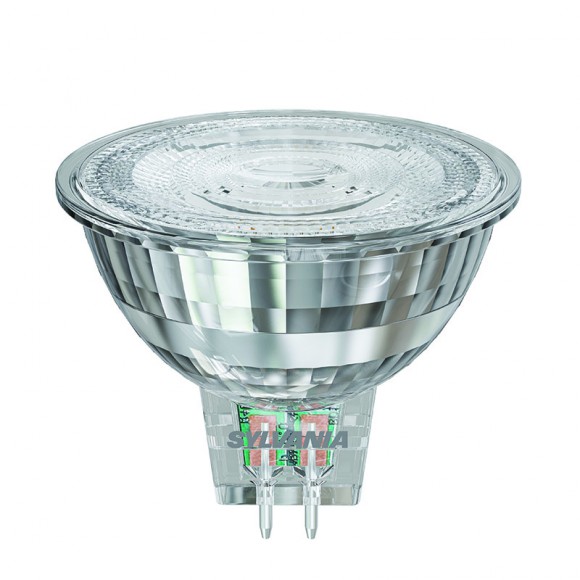 Sylvania 0029229 LED žiarovka 1x4,3W | GU5.3 | 380lm | 6500K- strieborná