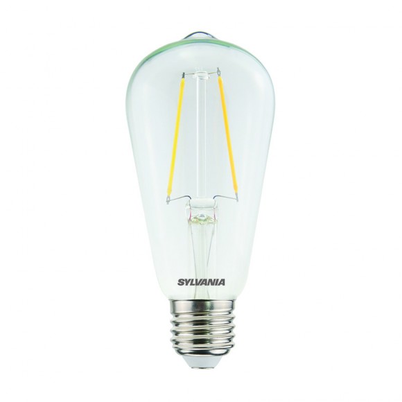 Sylvania 0029311 LED žiarovka filament 1x4,5W | E27 | 470lm | 2700K- číra