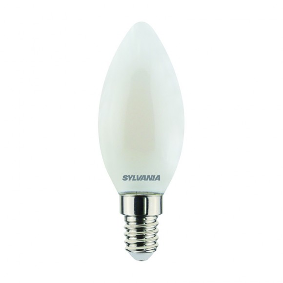 Sylvania 0029367 LED žiarovka filament 1x4,5W | E14 | 470lm | 2700K- stmievateľná, biela