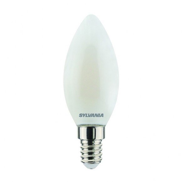 Sylvania 0029369 LED žiarovka filament 1x4,5W | E14 | 470lm | 6500K- stmievateľná, biela