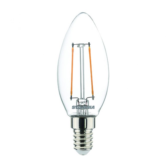 Sylvania 0029371 LED žiarovka filament 1x2,5W | E14 | 250lm | 2700K- číra