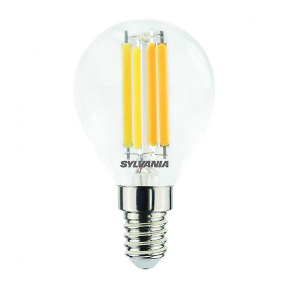 Sylvania 0029533 LED žiarovka filament 1x6W | E14 | 806lm | 2700K- číra