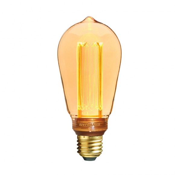 Sylvania 0029905 LED žiarovka 1x2,5W | E27 | 125lm | 2000K- zlatá