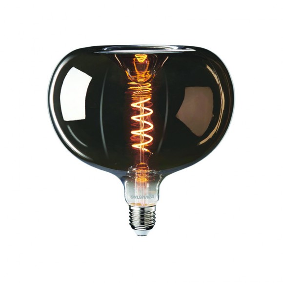 Sylvania 0029981 LED žiarovka 1x4W | E27 | 250lm | 2000K- stmievateľná, čierna