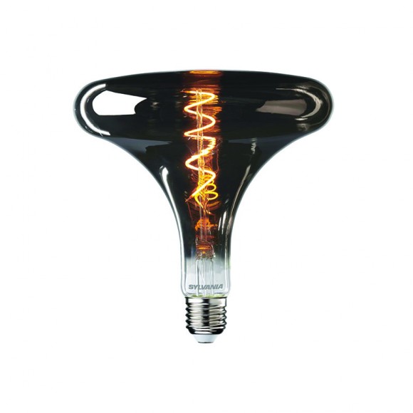 Sylvania 0029983 LED žiarovka 1x4W | E27 | 250lm | 2000K- stmievateľná, čierna