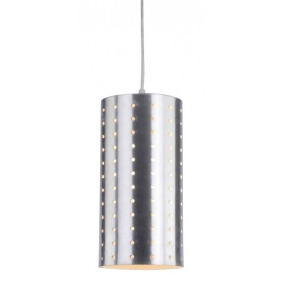 Závesné stropné svietidlo - luster LEDKO 1x40W E27 - hliník