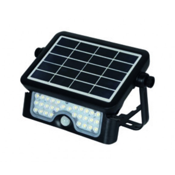 Sylvania 0054046 LED vonkajšie nástenné solárne svietidlo Gizmo so senzorom 1x5W | 450lm | 4000K | IP65