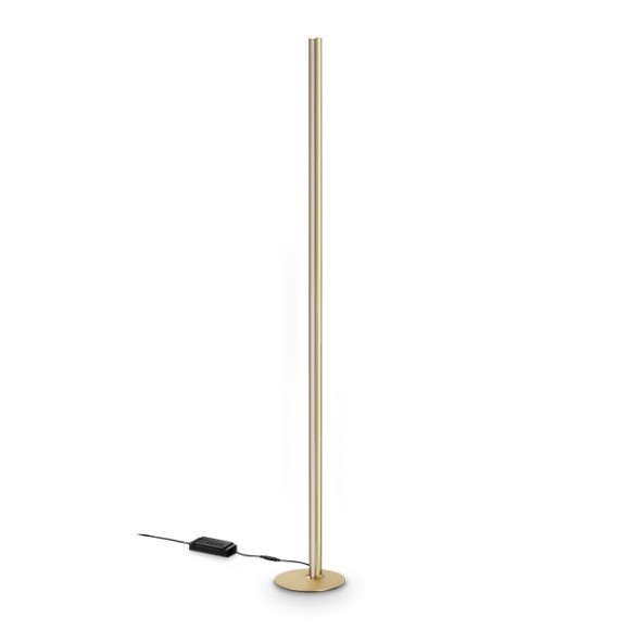 Ideal lux 366166 LED stojacia lampa DORICA  | 50W integrovaný LED zdroj | 2830lm | 3000K | vypínač | bronz