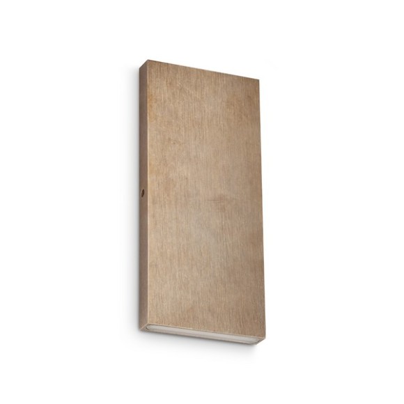 Ideal lux 335933 LED vonkajšie nástenné svietidlo POST-IT | 6W integrovaný LED zdroj | 360lm | 3000K | bronz