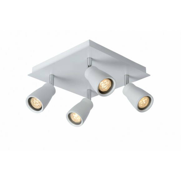 LED stropné svietidlo bodové svietidlo Lucide LANA 17949/14/31 4x5W GU10