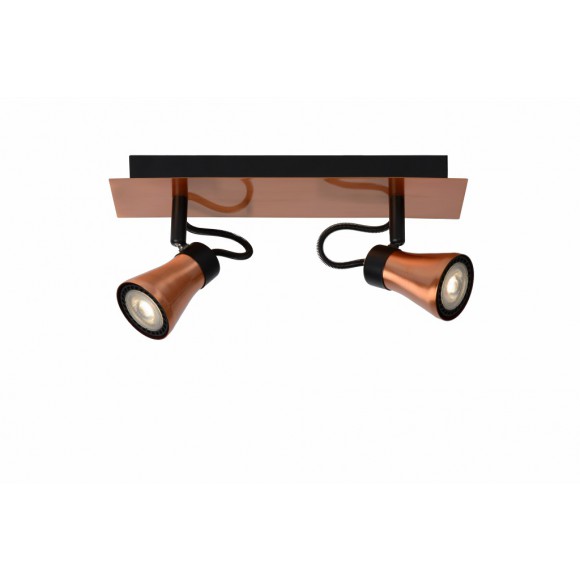 LED stropné svietidlo bodové svietidlo Lucide BOLO 17992/10/17 2x5W GU10