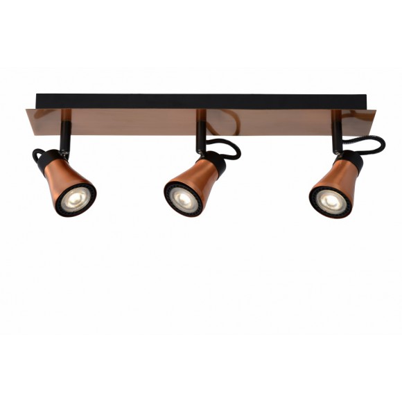 LED stropné svietidlo bodové svietidlo Lucide BOLO 17992/15/17 3x5W GU10