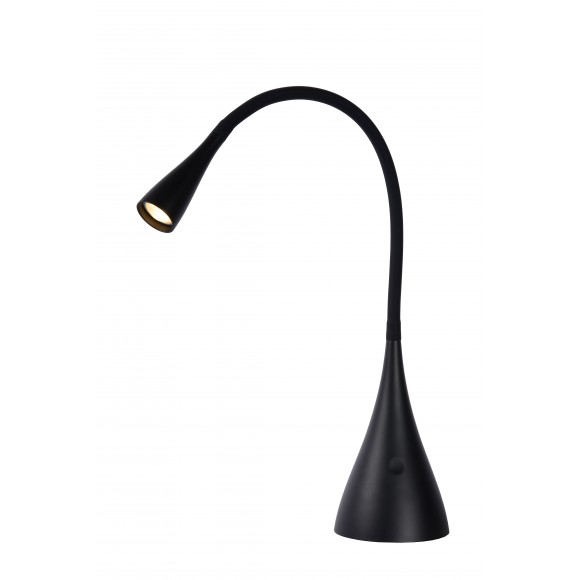 Lucide 18656/03/30 LED stolná lampička Zozy 1x4W | 250l | 3000K - čierna, trojfázové stmievanie