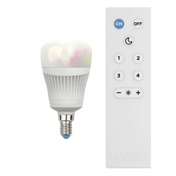 Trio 983-88 inteligentná LED žiarovka 1x7,5W | E14 | 470lm | 2200-6500K | RGB - Wiz, integrovaný stmievač