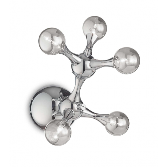 Ideal Lux 200477 nástenné svietidlo Nodi 5x2W|G4 - chróm
