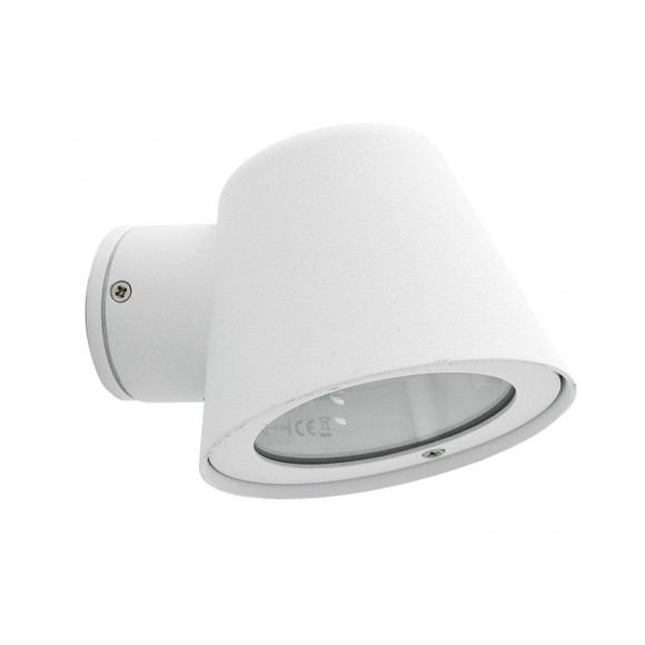 Italux 2018 / WH-7 vonkajšia nástenná lampa Zack 1x35W | GU10 | IP44 - farba biela