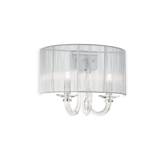 Ideal Lux 208503 nástenné svietidlo Swan 2x40W|E14