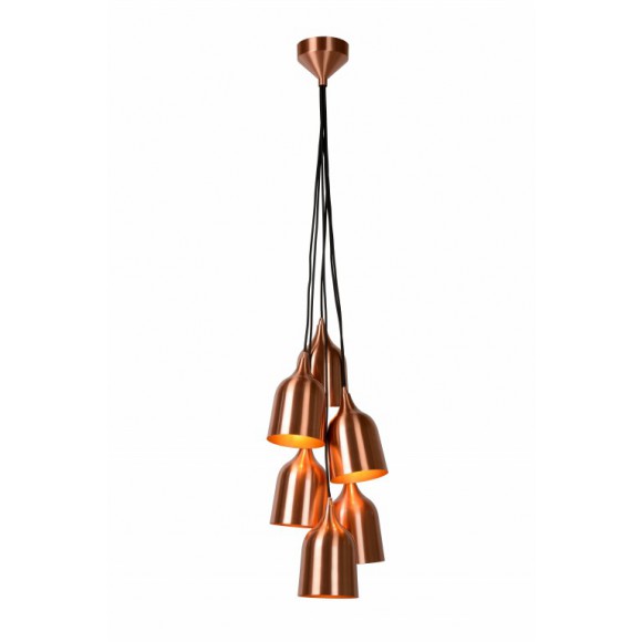závesné svietidlo - luster Lucide BRUNO 21402/06/17 6x60W E27