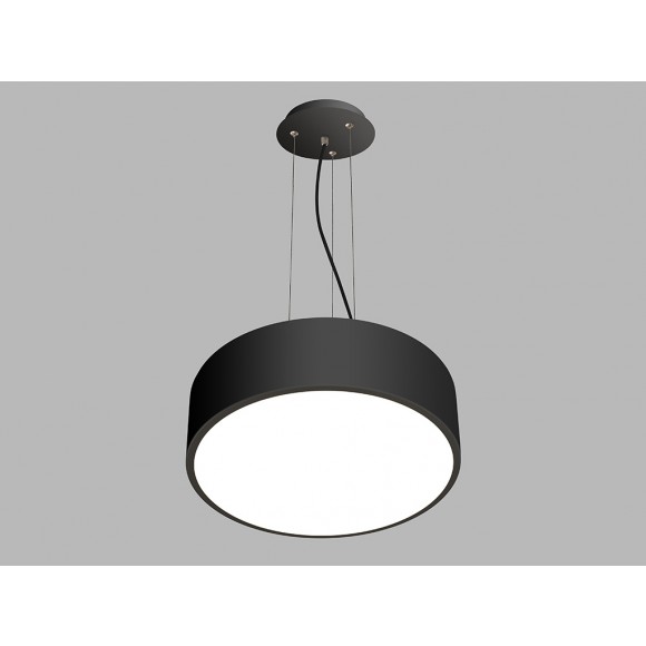 LED2 3271253 LED závesný luster Mono 40 P-Z 1x30W | 1900lm | 3000K/4000K | CCT - čierna