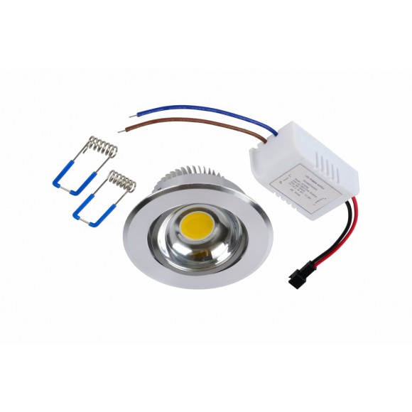 LED zápustné stropné svietidlo bodové Lucide LED-SPOT 22950/21/12 1x5W integrovaný LED zdroj