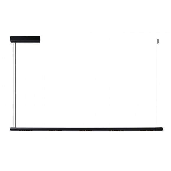 Lucide 23451/30/30 LED závesné stropné svietidlo Izak 4x8W | 4x290lm | 2700K - čierna, stmievateľné