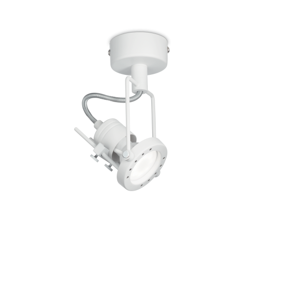 Ideal Lux 237046 prisadené stropné bodové svietidlo Slide 1x50W | GU10 | IP20 - nastaviteľné, biela