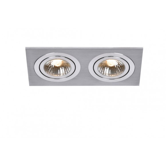 zápustné stropné svietidlo bodové Lucide chatty 28901/02/12 2x50W GU10