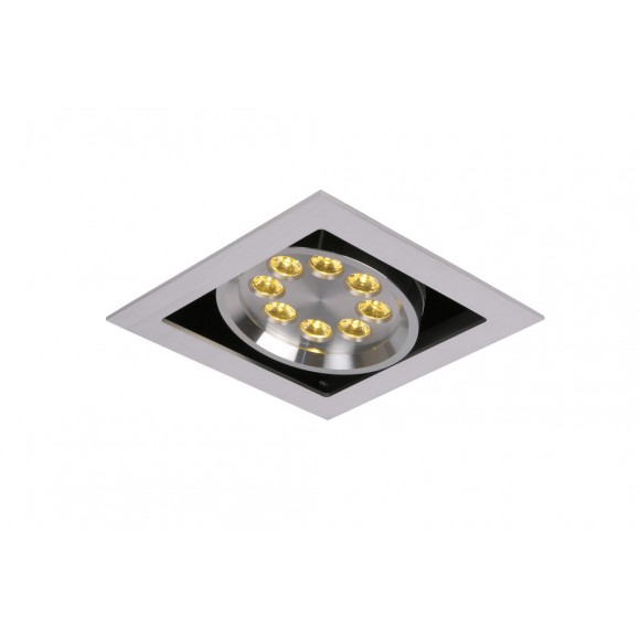 LED zápustné stropné svietidlo bodové Lucide LED 28905/08/12 8x1W integrovaný LED zdroj