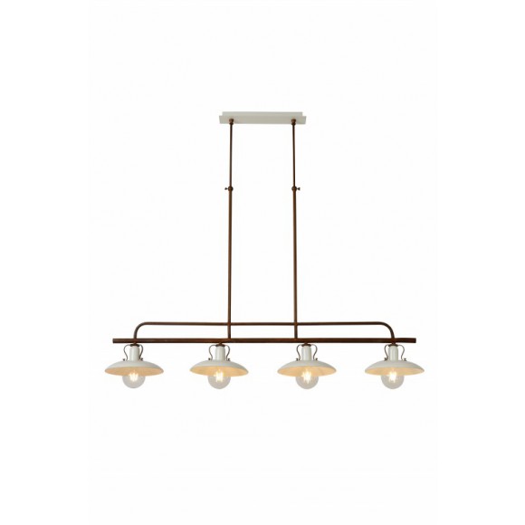 závesné svietidlo Lucide Romer 4x60W E27