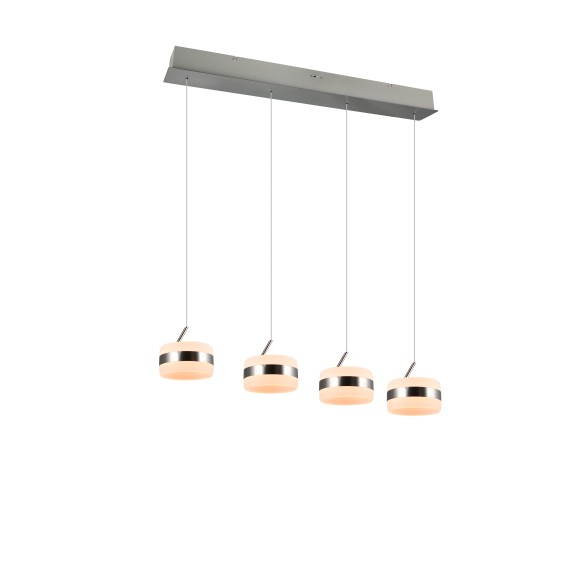 Trio 331410407 LED závesné stropné svietidlo DIOS | 8W integrovaný LED zdroj | 800lm | 2300+3000+4000K | Trio - SwitchDimmer