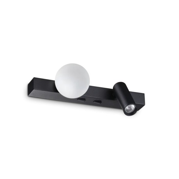 Ideal lux I336664 LED nástenné svietidlo PING PONG | 6W integrovaný LED zdroj