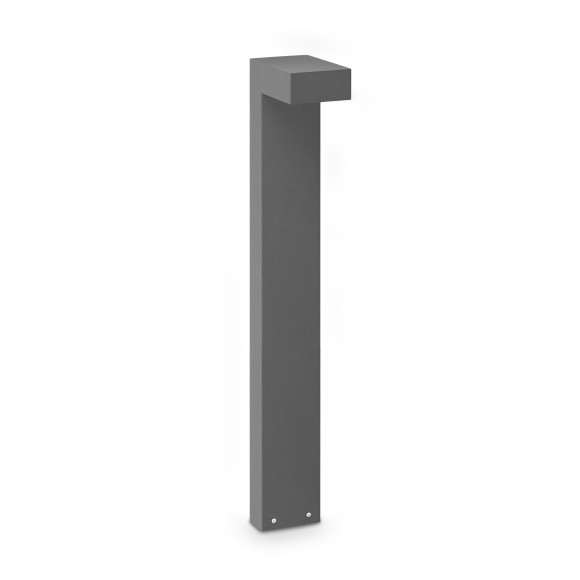 Ideal lux 339634 LED záhradný stĺpik SIRIO  | 13W integrovaný LED zdroj | 470lm | 3000K | antracit