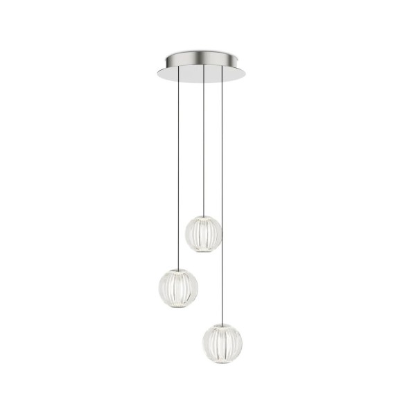 Ideal lux I343464 LED závesné stropné svietidlo DIAMOND  | 15W integrovaný LED zdroj | 3x470lm