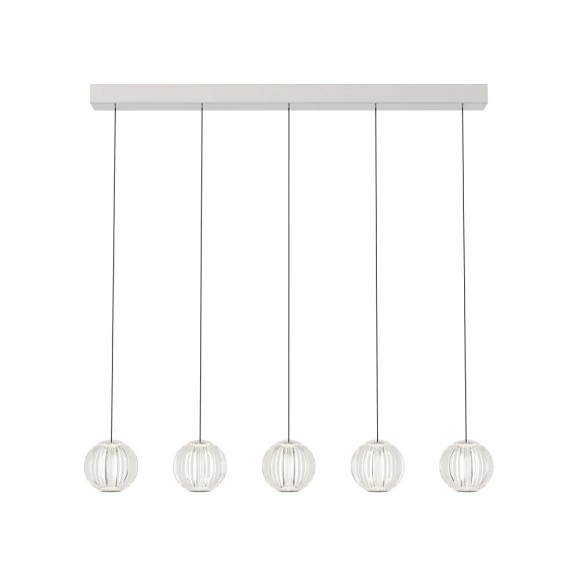 Ideal lux I343471 LED závesné stropné svietidlo DIAMOND  | 23W integrovaný LED zdroj | 5x470lm