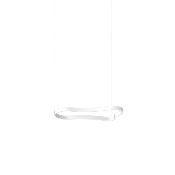 Ideal lux I345239 LED závesné stropné svietidlo WAVES | 37W integrovaný LED zdroj