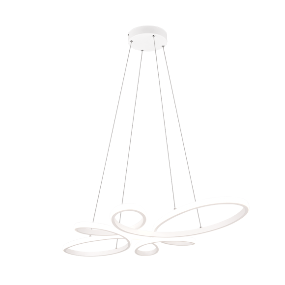 Trio T345619131 LED závesné stropné svietidlo FLY | 32W integrovaný LED zdroj | 3900lm | 4000K