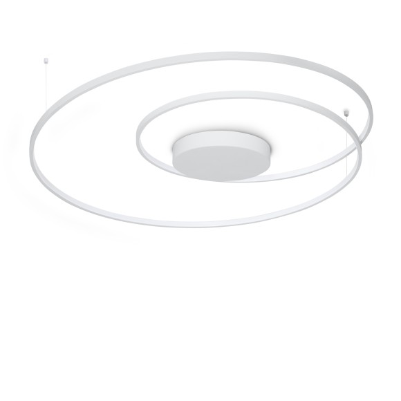 Ideal lux 352428 LED prisadené stropné svietidlo OZ  | 75W integrovaný LED zdroj | 5570lm | 3000K | biela