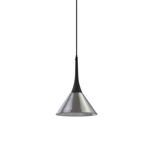 Ideal lux 353630 LED závesné stropné svietidlo COCKTAIL  | 7W integrovaný LED zdroj | 170lm | 3000K | na lanku | sťahovacie | čierna