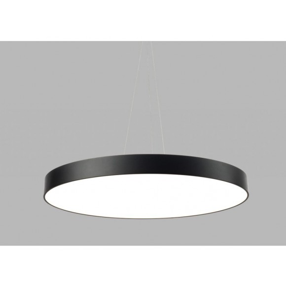 LED2 3111433D LED závesné stropné svietidlo Ringo 1x70W+6W | 6300lm | 3000K- čierna