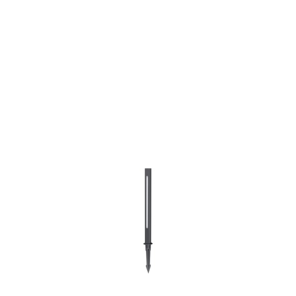 Ideal lux 363721 LED záhradný stĺpik JEDI  | 7W integrovaný LED zdroj | 330lm | 3000K | antracit