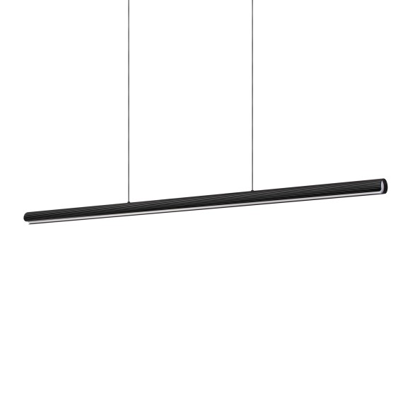Ideal lux 366401 LED závesné stropné svietidlo DORICA  | 35W integrovaný LED zdroj | 1080lm | 3000K | sťahovacie | na lanku | čierna