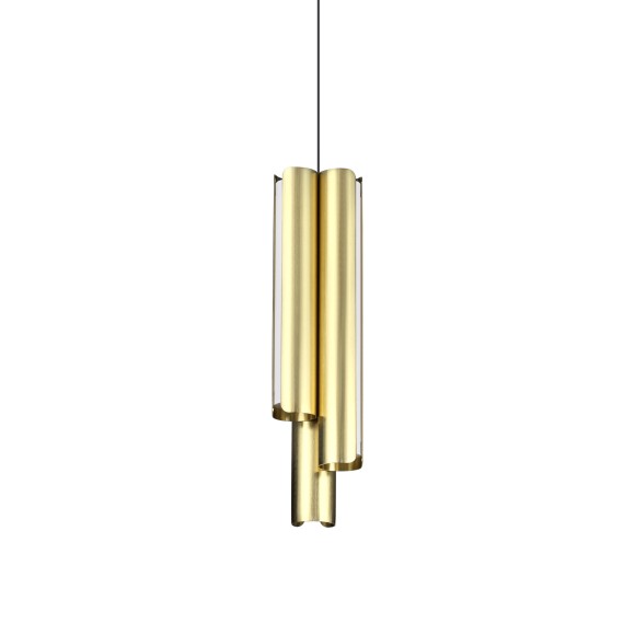 Ideal lux 366494 LED závesné stropné svietidlo DORICA  | 27W integrovaný LED zdroj | 1480lm | 3000K | sťahovacie | na lanku | bronz