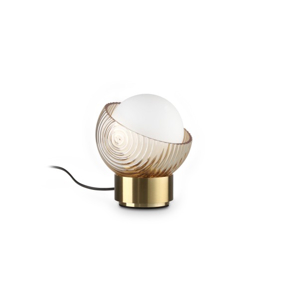 Ideal lux 366500 stolná lampička BLOOM  G9 | vypínač | bronz