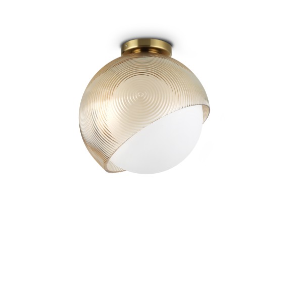 Ideal lux 366593 prisadené stropné svietidlo BLOOM  E27 | bronz
