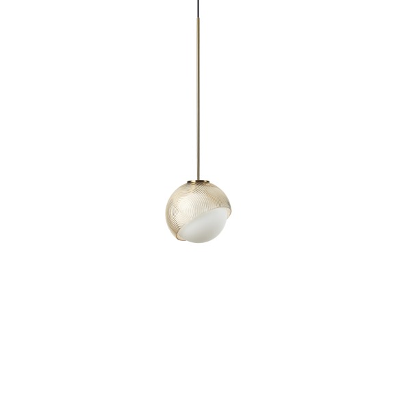 Ideal lux 366623 závesné stropné svietidlo BLOOM  G9 | sťahovacie | na lanku | bronz