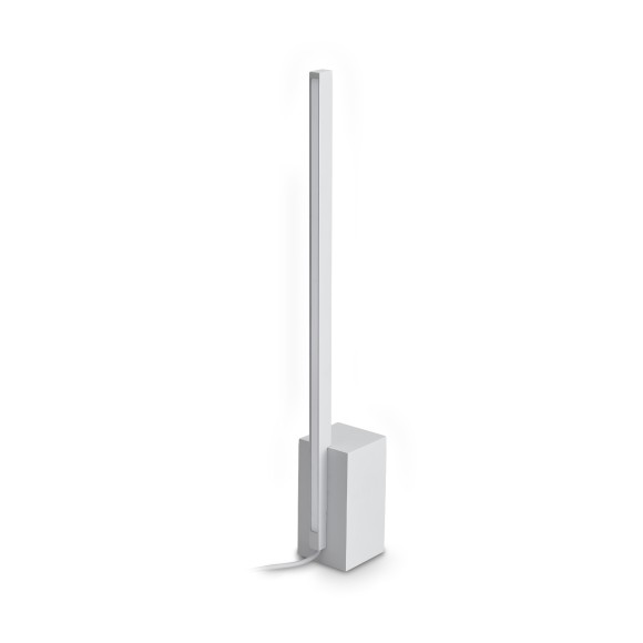 Ideal lux 367156 LED stolná lampička ESSENCE  | 12W integrovaný LED zdroj | 650lm | 3000K | vypínač | vypínač | biela